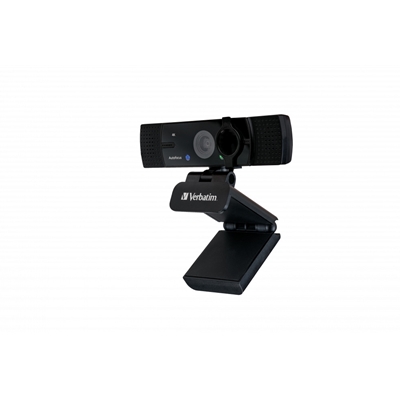 Verbatim (49580) AWC-03 Ultra HD 4K Autofocus Webcam with Dual Microphone
