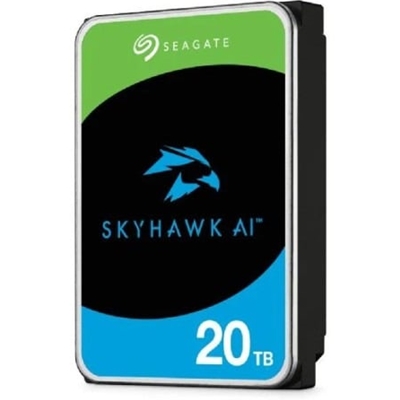 Seagate SkyHawk Surveillance AI ST20000VE004 20TB 3.5" 512MB Cache SATA III Internal Hard Drive
