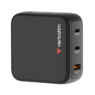 Verbatim (30239) Mini GaN Charger 100W With Display